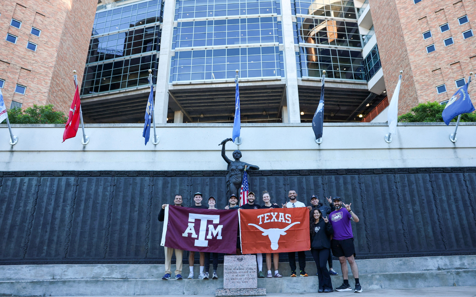 Rivalry Relay Runs Overnight from College Station to Support Gold Star Families