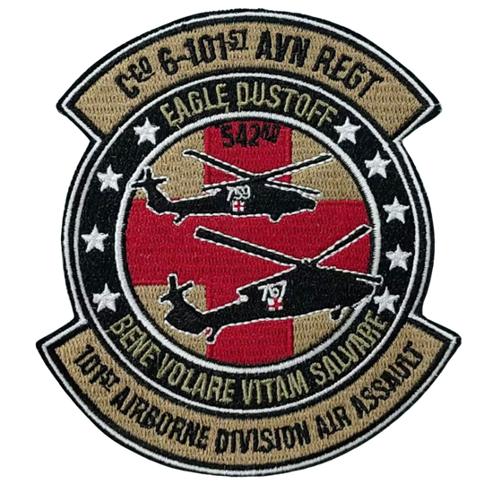 Eagle Dustoff Memorial Patch