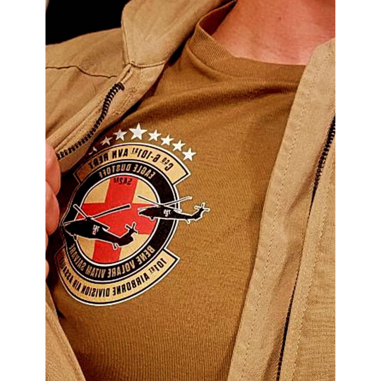 Eagle Dustoff Memorial Tan T-Shirt