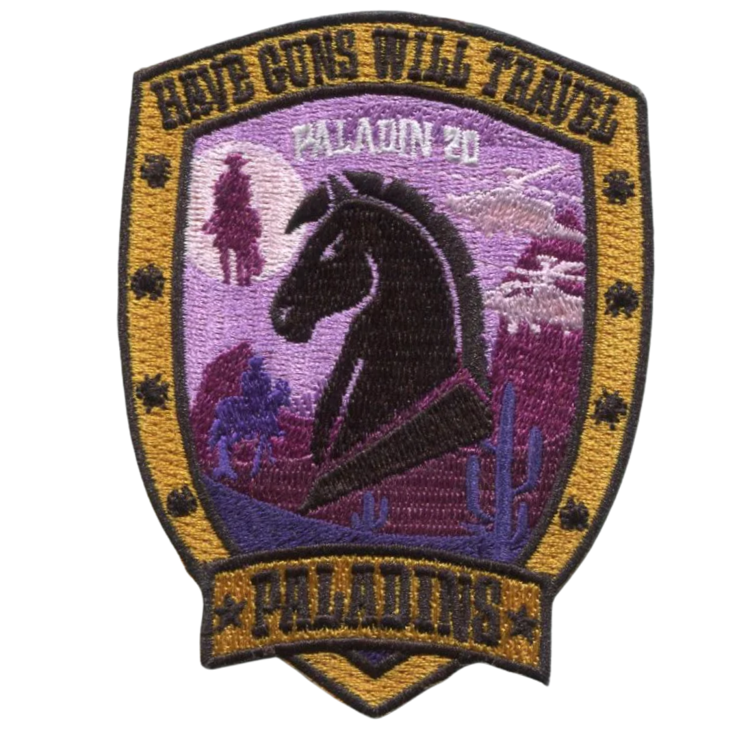 Paladin 20 Memorial Patch | BBSF – Blue Skies Foundation