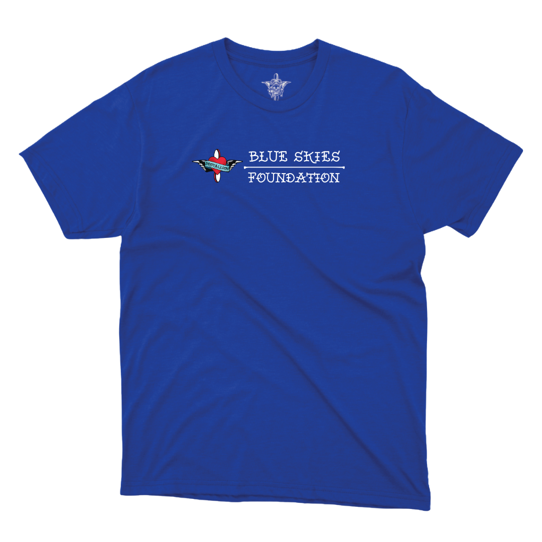 Blue Skies Foundation Banner T-Shirt