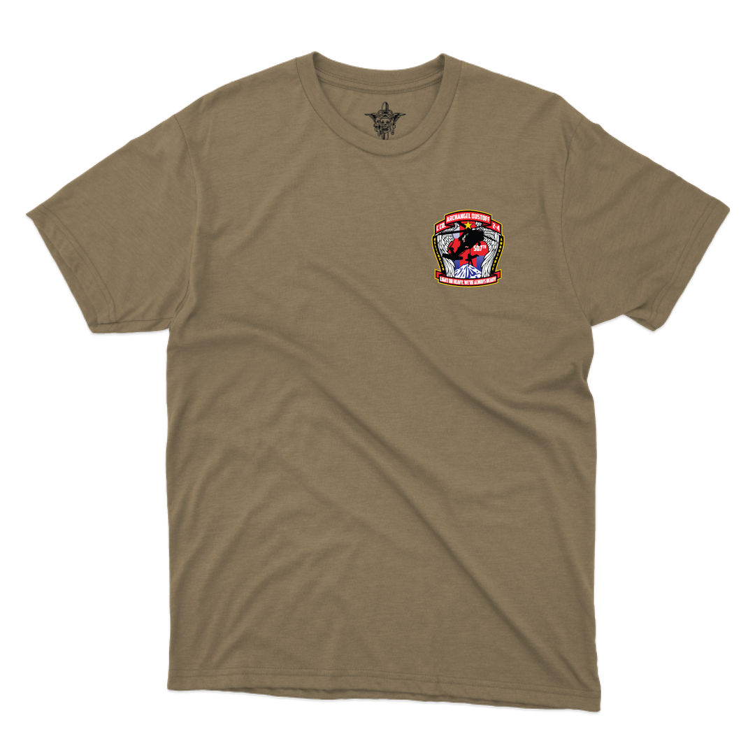 Archangel Dustoff Memorial Tan T-Shirt