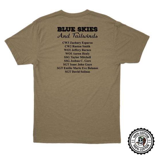 Eagle Dustoff Memorial Tan 499 T-Shirt